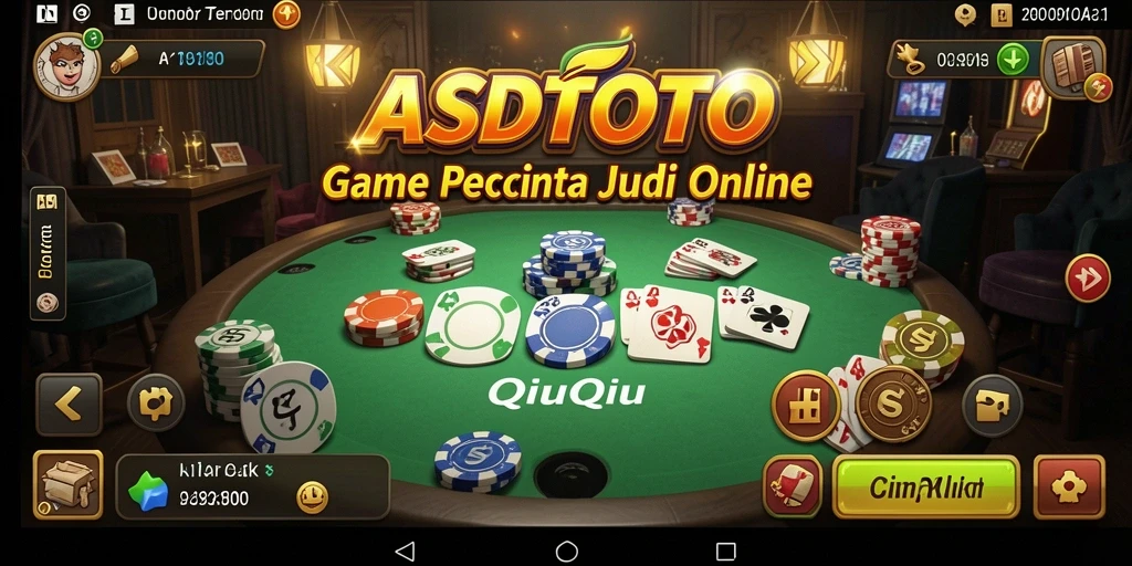 Tampilan gameplay menarik dari ASDTOTO dalam permainan QiuQiu.