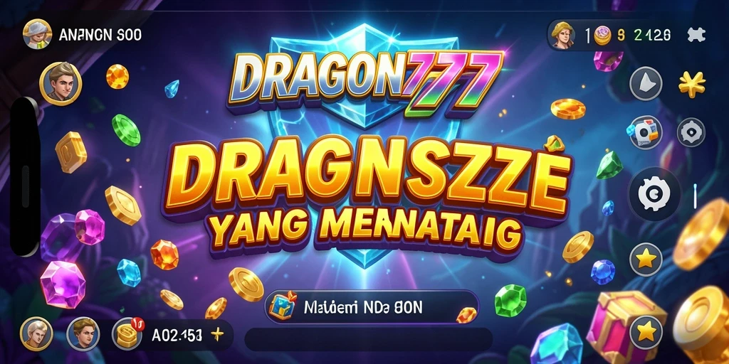 Screenshot utama DRAGON777 menampilkan gameplay Puzzle yang mendebarkan.