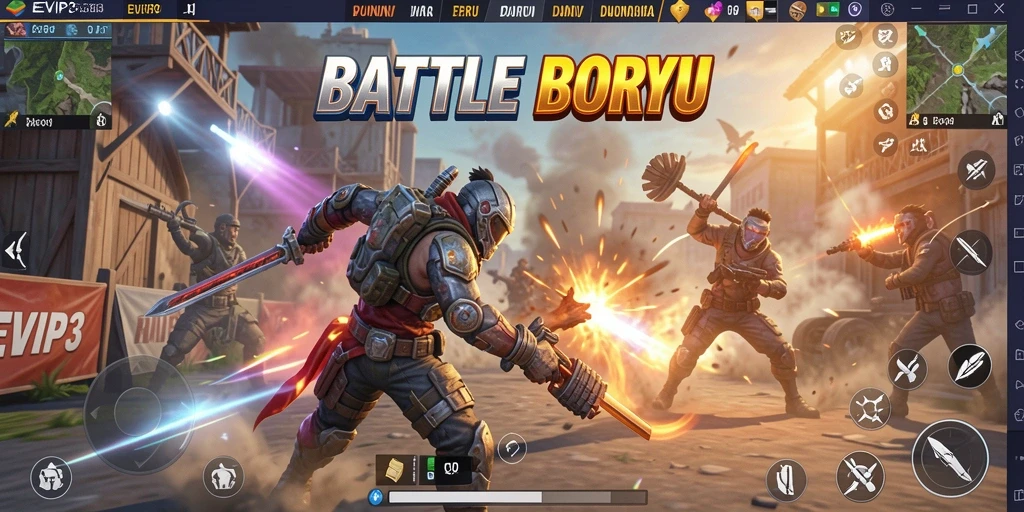 Tampilan gameplay seru dan mendebarkan di EVIP3.