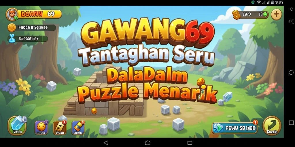 Screenshot GAWANG69 menampilkan gameplay seru dari teka-teki yang menantang.