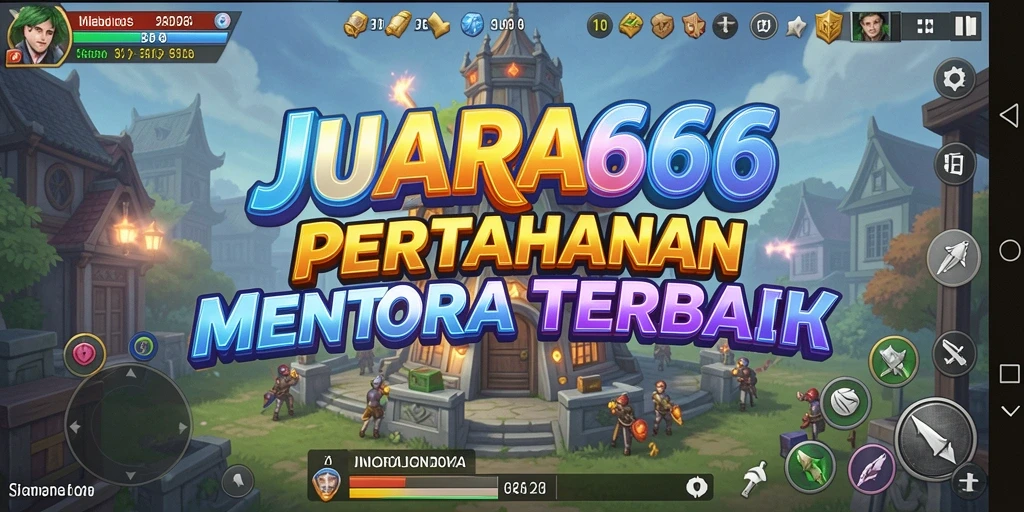 Gameplay seru di JUARA666 dengan menara pertahanan strategis.