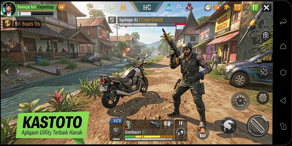 Screenshot KASTOTO menampilkan tampilan antarmuka yang sederhana dan mudah digunakan.