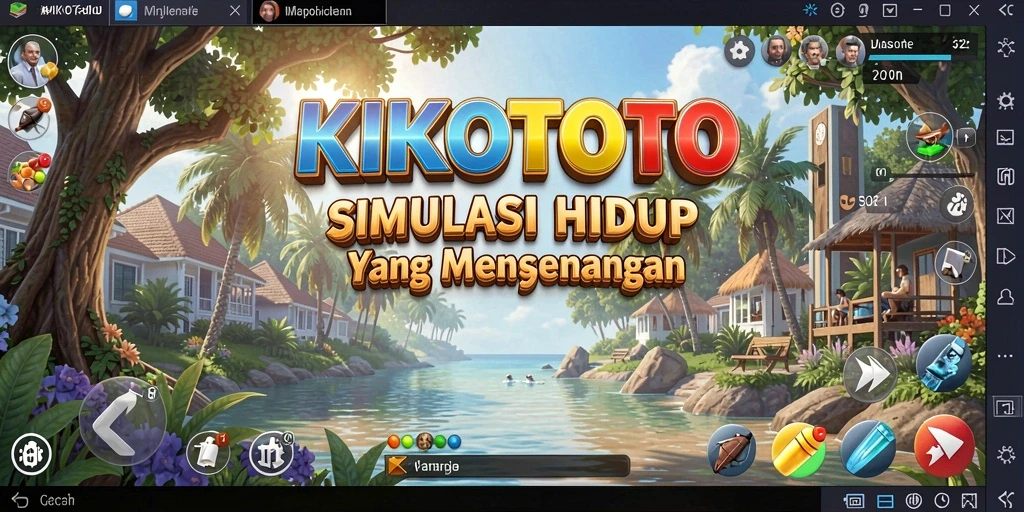 Tampilan gameplay KIKOTOTO yang menawan dan interaktif.