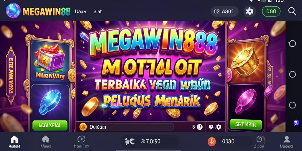Screenshot gameplay MEGAWIN888 yang menarik dan penuh warna.
