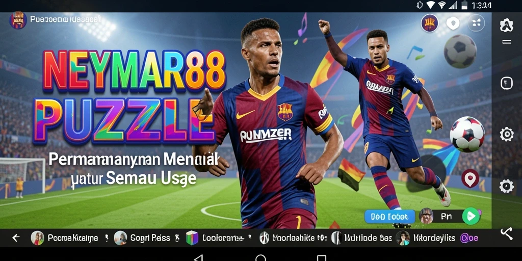 Tampilan gameplay menantang dari NEYMAR88 yang penuh warna.