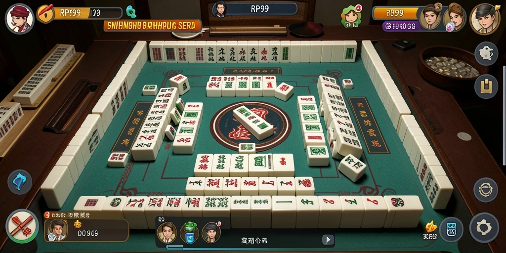 Screenshot gameplay menunjukkan kecakapan strategi di RP99.