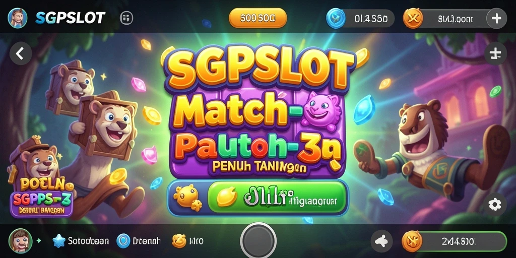 Tampilan menarik dari gameplay SGPSLOT yang penuh warna.