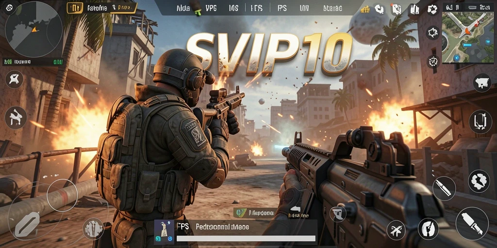 Tampilan menarik dari gameplay mendebarkan di SVIP10.