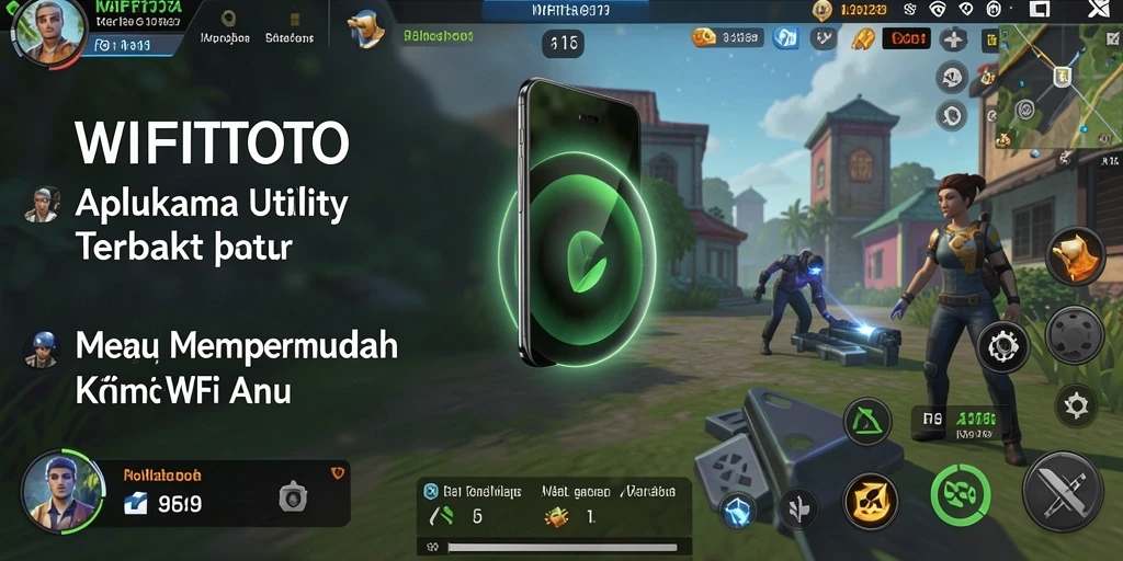 Tampilan antarmuka WIFITOTO yang sederhana dan intuitif.